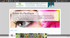 Desktop Screenshot of echosdupacifique.over-blog.fr
