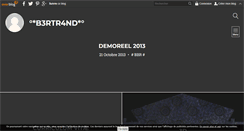Desktop Screenshot of bertrandgegou.over-blog.com
