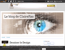 Tablet Screenshot of clairefau.over-blog.com