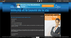 Desktop Screenshot of mimimp.over-blog.com
