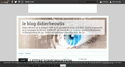 Desktop Screenshot of didierbeoutis.over-blog.com