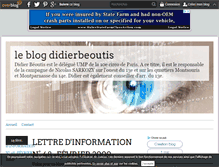Tablet Screenshot of didierbeoutis.over-blog.com