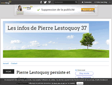 Tablet Screenshot of lesinfosdepierrelestoquoy37.over-blog.com