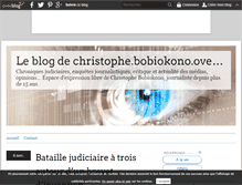 Tablet Screenshot of christophe.bobiokono.over-blog.com