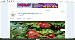 Desktop Screenshot of cecv.over-blog.com