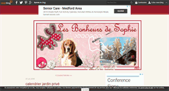 Desktop Screenshot of bonheursophie.over-blog.com