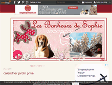 Tablet Screenshot of bonheursophie.over-blog.com