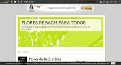 Desktop Screenshot of floresdebach.over-blog.es