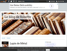 Tablet Screenshot of foisette.over-blog.com