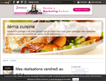 Tablet Screenshot of ilemacuisine.over-blog.com