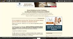 Desktop Screenshot of droit-medical-et-des-victimes.over-blog.com