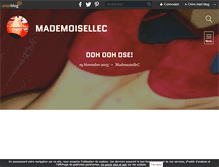 Tablet Screenshot of mademoisellec.over-blog.com