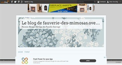 Desktop Screenshot of fauverie-des-mimosas.over-blog.com