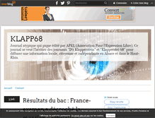Tablet Screenshot of klapp68.over-blog.com