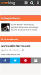 Mobile Screenshot of bertox.over-blog.com