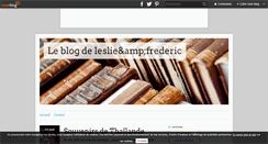 Desktop Screenshot of lesliefrederic2010.over-blog.fr