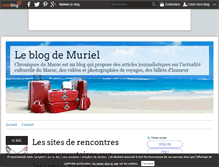 Tablet Screenshot of chroniquesdumaroc.over-blog.com