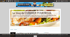 Desktop Screenshot of cuisinerpournous.over-blog.com