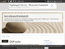 Tablet Screenshot of ecoleautrement.over-blog.com