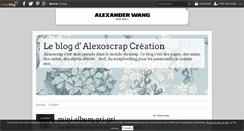 Desktop Screenshot of alexoscrap.creation.over-blog.com