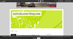Desktop Screenshot of notrulis.over-blog.com