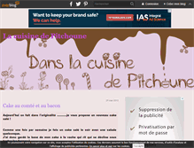 Tablet Screenshot of lacuisinedepitchoune.over-blog.com
