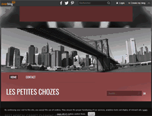 Tablet Screenshot of lespetiteschozesbio.over-blog.com