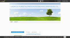 Desktop Screenshot of lagricultureetautreschosesdelavie.over-blog.com