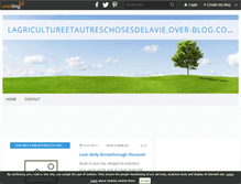 Tablet Screenshot of lagricultureetautreschosesdelavie.over-blog.com