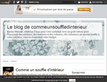 Tablet Screenshot of commeunsouffledinterieur.over-blog.com