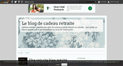 Desktop Screenshot of cadeau-retraite.over-blog.com