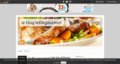 Desktop Screenshot of lefingourmet.over-blog.com