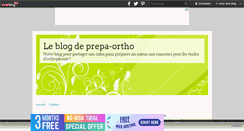 Desktop Screenshot of prepa-ortho.ucly.over-blog.fr