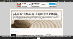 Desktop Screenshot of genealogiebeaumont.over-blog.com