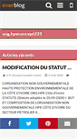 Mobile Screenshot of ong.hpeconcept225.over-blog.com