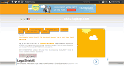 Desktop Screenshot of akku-laptop.com.over-blog.com