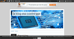 Desktop Screenshot of ens-contre-ppr.over-blog.com