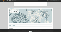 Desktop Screenshot of code66.over-blog.com