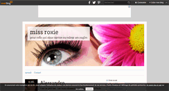 Desktop Screenshot of missroxie.over-blog.com