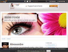 Tablet Screenshot of missroxie.over-blog.com