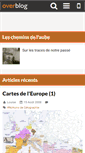 Mobile Screenshot of lescheminsdelaube.over-blog.fr