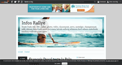 Desktop Screenshot of infos-rallye.over-blog.com