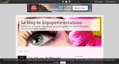 Desktop Screenshot of lilipopette-creations.over-blog.com