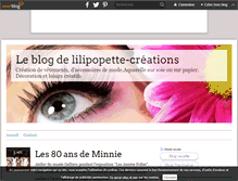 Tablet Screenshot of lilipopette-creations.over-blog.com