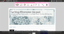 Desktop Screenshot of eversonic.over-blog.com