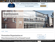 Tablet Screenshot of fcpebuisson.over-blog.com