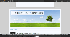 Desktop Screenshot of habitats-alternatifs.over-blog.com