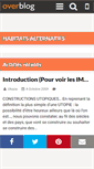 Mobile Screenshot of habitats-alternatifs.over-blog.com