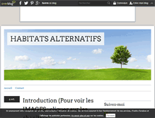 Tablet Screenshot of habitats-alternatifs.over-blog.com