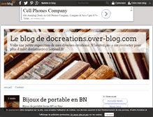 Tablet Screenshot of docreations.over-blog.com